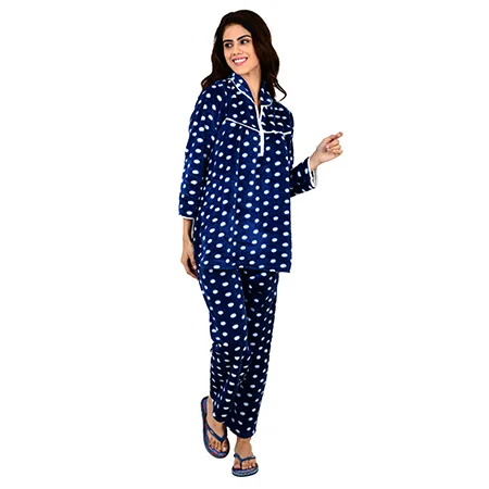  Garment Photographer in Shastri Nagar for Polka print night suit